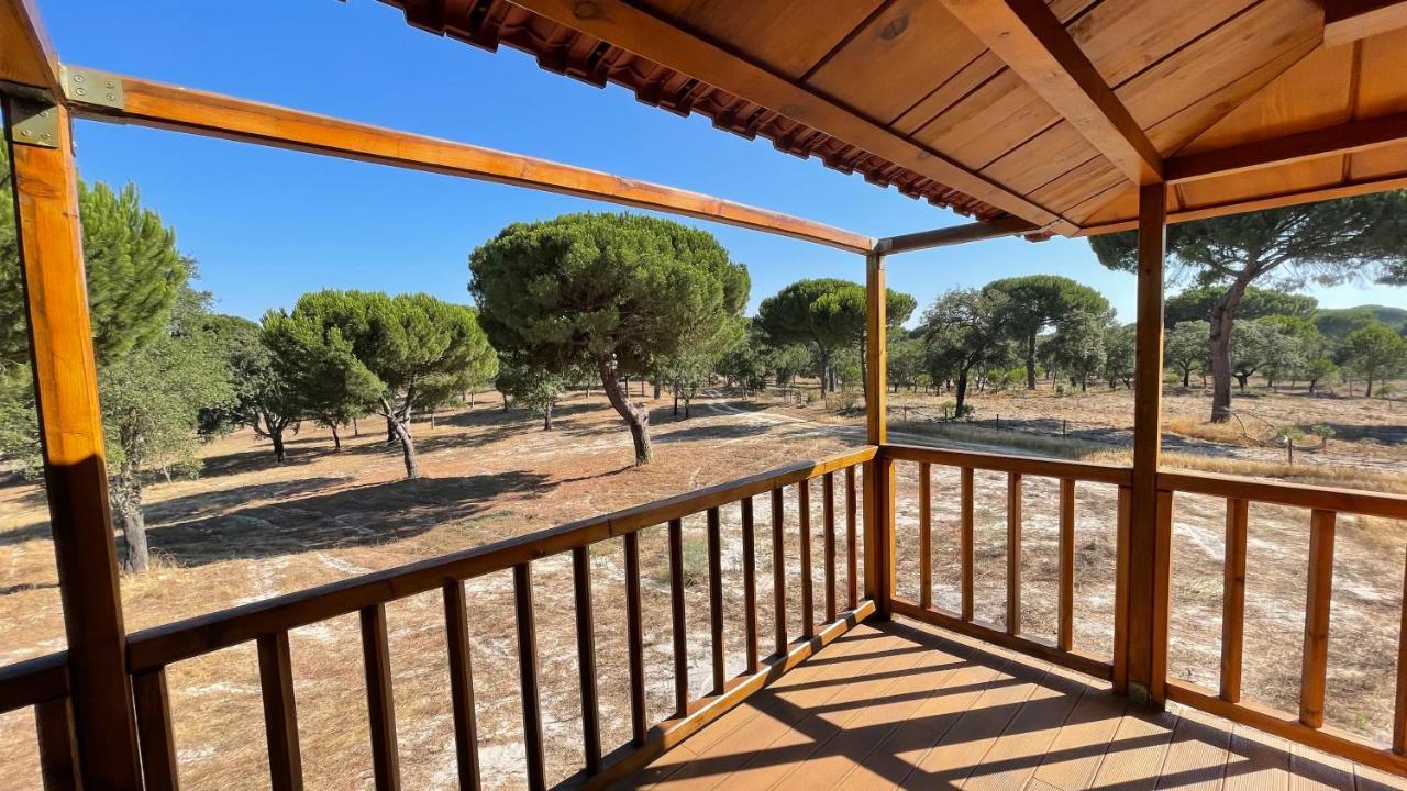 הוילה Águas de Moura Suspended Wooden House - Monte Da Cortica מראה חיצוני תמונה